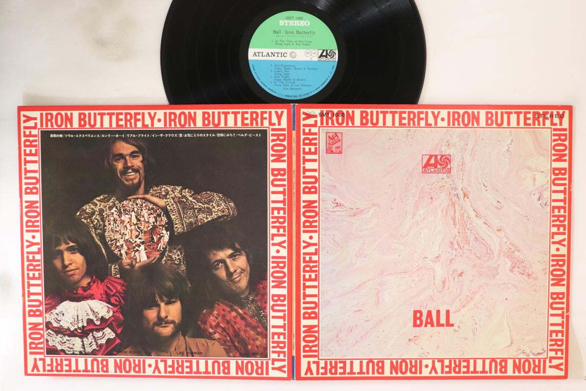 

LP Record IRON BUTTERFLY - Ball SMT1068 ATLANTIC 1969 Japan Rock Used