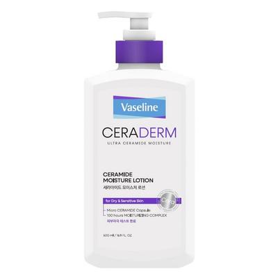 Loção Corporal Hidratante Aekyung Vaseline Ceraderm, 1 unidade, 500ml