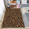 Leopard Print Printed Texture Fur Carpet For Living Room Panther Wild Tiger Lion Area Large Rug Non Slip Bathmat Home Decor Mat