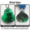 1pc Natural Wooden Parrot Swing & Chew Toy with Hanging Bell Durable Perch Stand Accessory for Bird Cage Parrot Bird Accessories