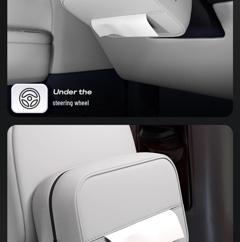 Tesla Model Y/3/S/X Car Seat Hanging Tissue Dispenser