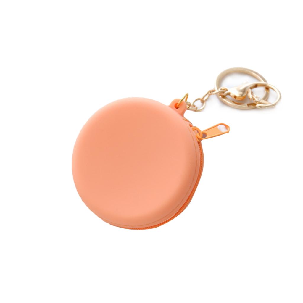 Coin Purse Silicone Cute Zipper Closure Gift Choice Women Change Pouch Wallet for Lipstick