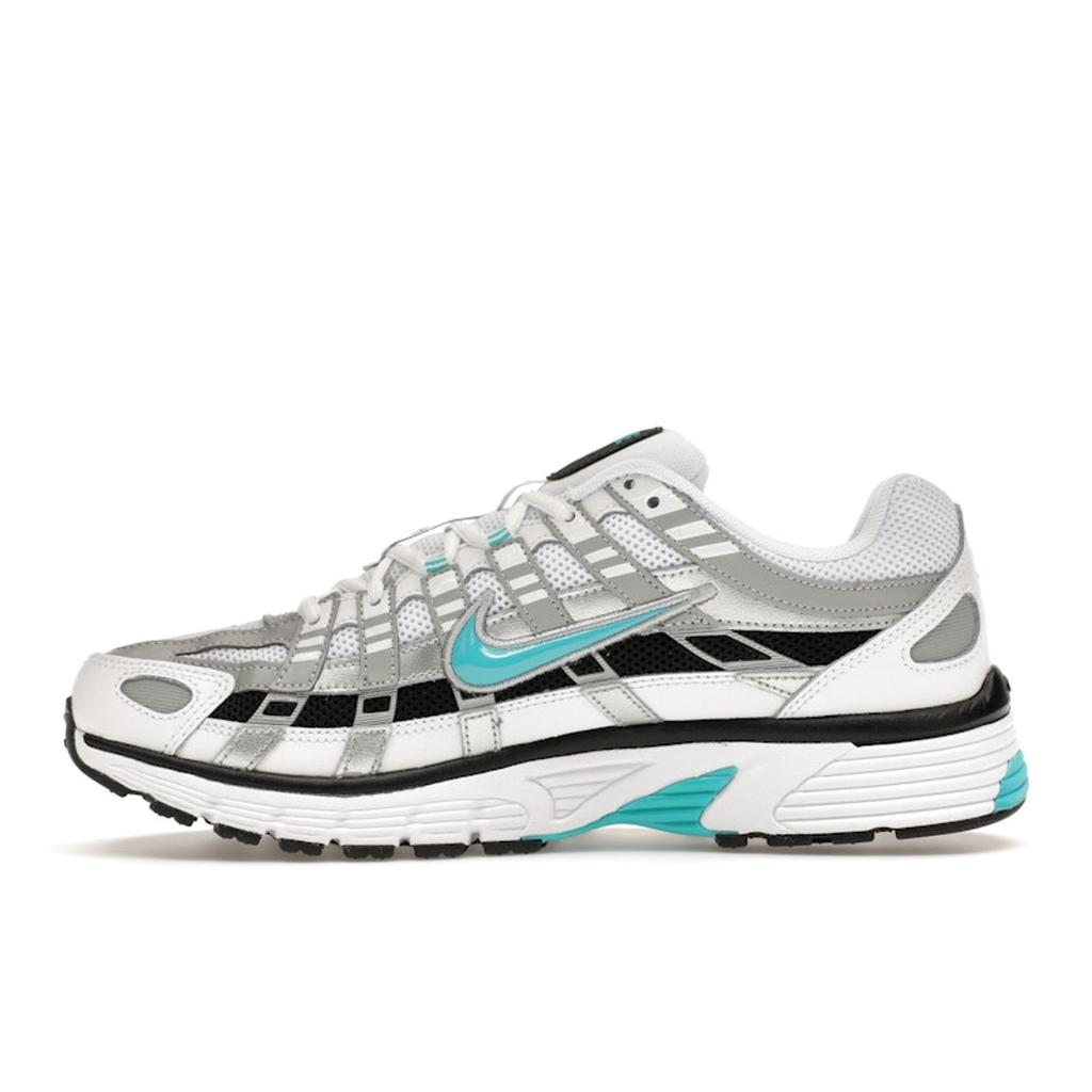 Nike P-6000 Dusty Cactus Uomo Sneakers Bianco Metallizzato-Argento Nero CD6404-103