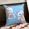 Cartoon FFurry Ffandom Cushion Cover Reversible Soft Durable Pillow Cover Home  Car MultiScene Use for Daily Comfort