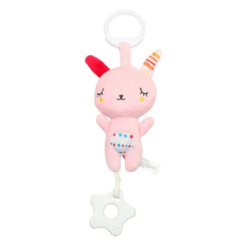 01 Baby Years Old Or Animal Teether Rattle Baby Carriage Crib Pendan