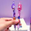 12/24Pcs K-Pop Demon Hunter Huntrix Rumi Zoey Animation Character 0.5mm Black Gel Writing Tool Student Writing Writing Tool Suitable for School Office