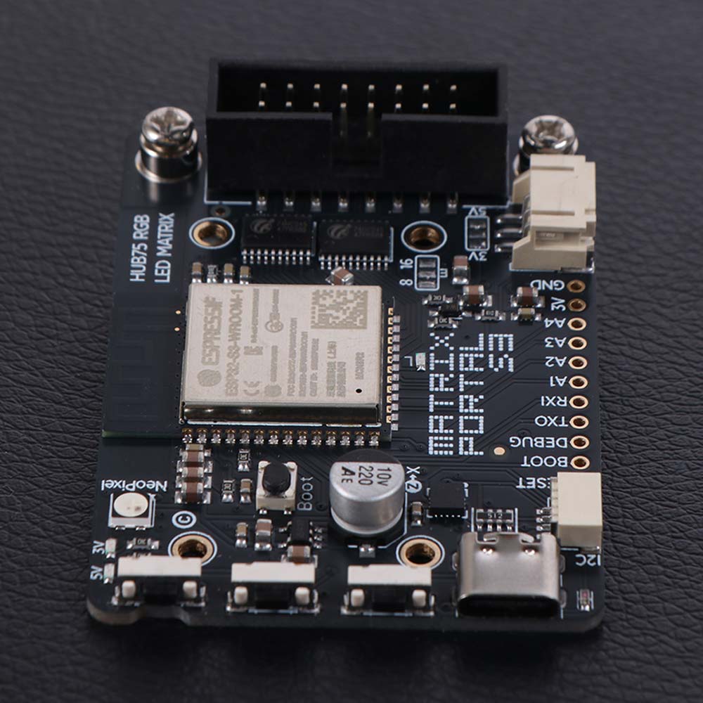 CircuitPython Based Display Driver 5778 Internet Display ESP32 Matrix Portal S3  Display Driver