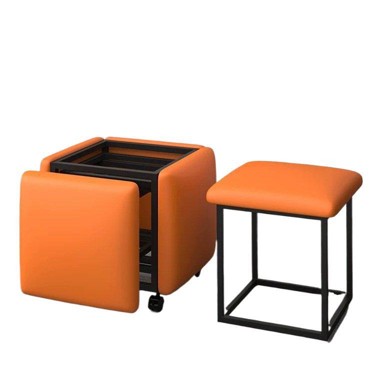 Rubik's Cube Multifunctional Stool: Stackable Sofa, Small Low Stool, Living Room Coffee Table, Storage Solution