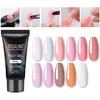 Easy To Beauty Gel Tip Quick UV Poly Extension Dry Builder Nail Art Decoration