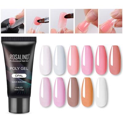 Easy To Beauty Gel Tip Quick UV Poly Extension Dry Builder Nail Art Decoration