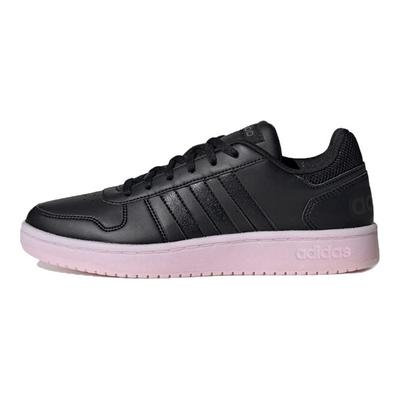 Neo Hoops 2.0 Retro Casual Low-Top Sneakers Women Sneakers Black Purple EE7895