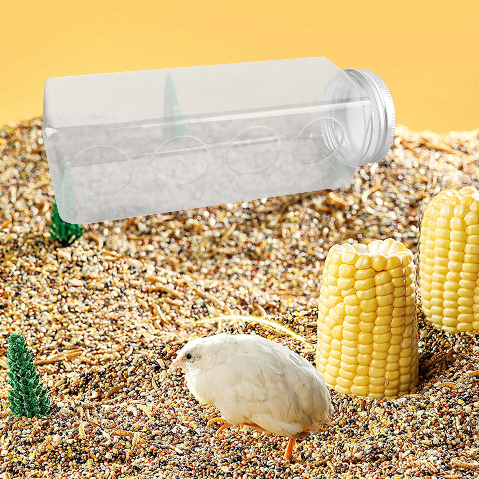 

Кормушка для цыплят, тарелка для кормления, оборудование для птицеводства, перепелов 4 Holes