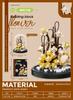 Blumen Steine Konstrukteur Set Mikro Bausteine Kinderspielzeug Erwachsener Partikel Baustein Mini Mädchen Geschenke Dekoration Haus