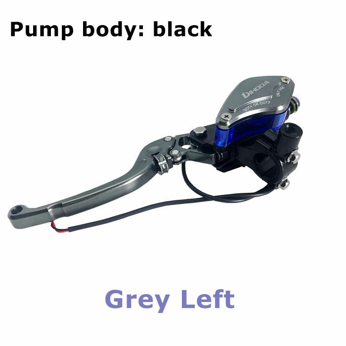 14mm Kolbenhebel Verstellbarer Griff Hydraulische Kupplung Bremspumpe Hauptzylinder Motorrad Racing Universal Für HONDA Yamaha