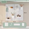 A03F-Wall-Mounted Multi-Functional Kitchen Storage Rack-No-Drill Plastic Design For Spices And Utensils Holder