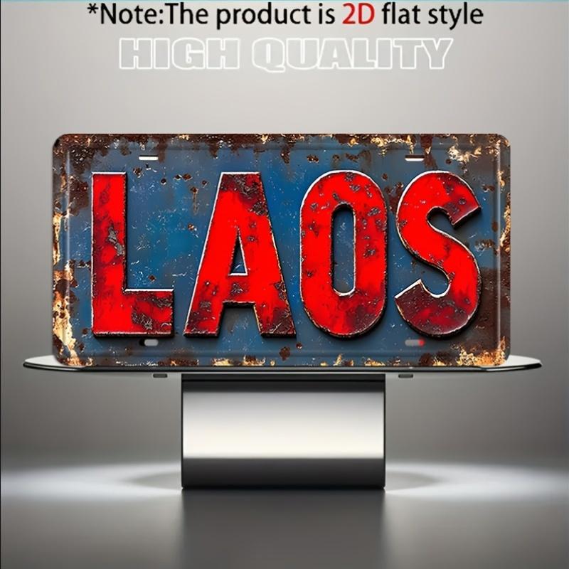 

D Flat Only Decorative Items AvailablepcVintage Laos Metal Decorative Plaque And OrnamentRustic Style Wall Decor Suitabl 15x30cm(5.9x7.8inch)