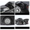 1/32 Batmobile Bat 1989 Alloy Car Model Sound and Light Pull Back Children's Toy Collectibles Birthday Gift