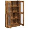 Vidaxl Szafka, Stare Drewno, 82,5X30,5X150 Cm, Materiał Drewnopochodny