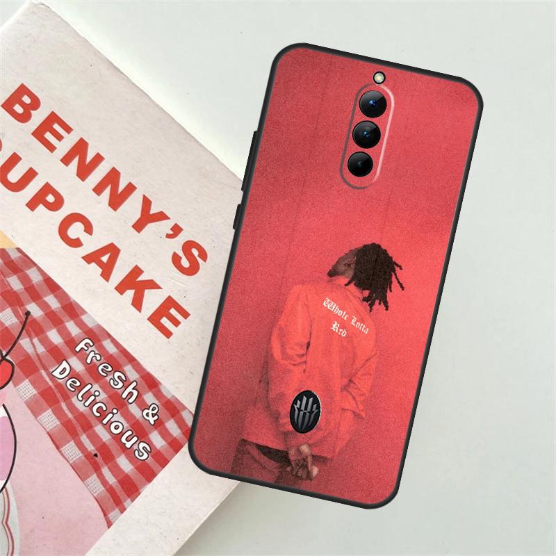 

Чехол для рэпера Playboi Carti для ZTE Nubia Red Magic 8S 8 9 Pro Plus RedMagic 6 6S Pro 7 7S Pro 6R 5S 5G Мягкая крышка Red Magic 6s