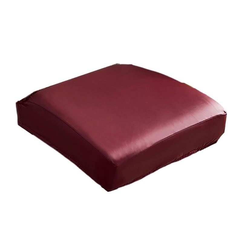 Waterproofs PU Leather Chair Cover Waterproofs Stretch Chair Slipcovers for Dining Room Home Kitchen Seats Protectors