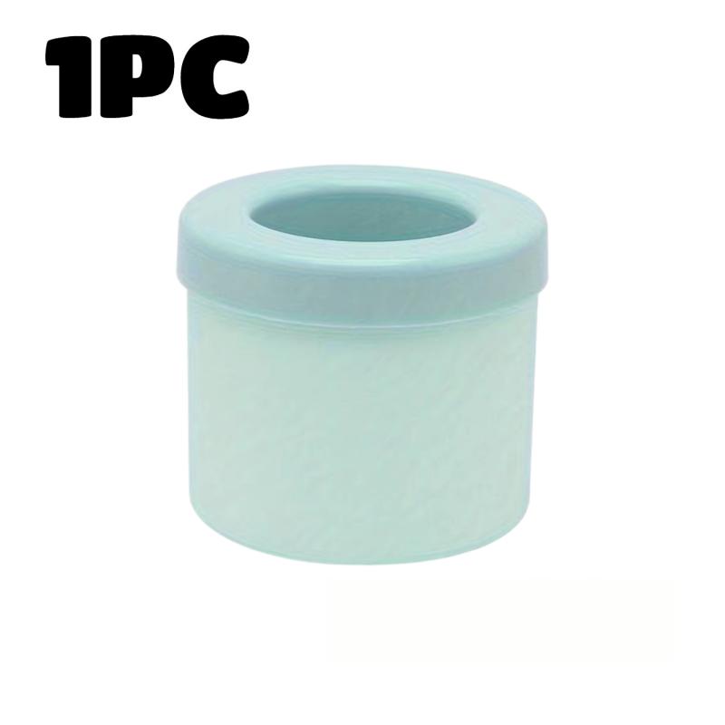 2pc Ice Bucket Silicone Round Cylinder Ice Cube Mold with Lid Ice Maker Summer Homemade DIY Creative Ice Cube Molds Quick Freez