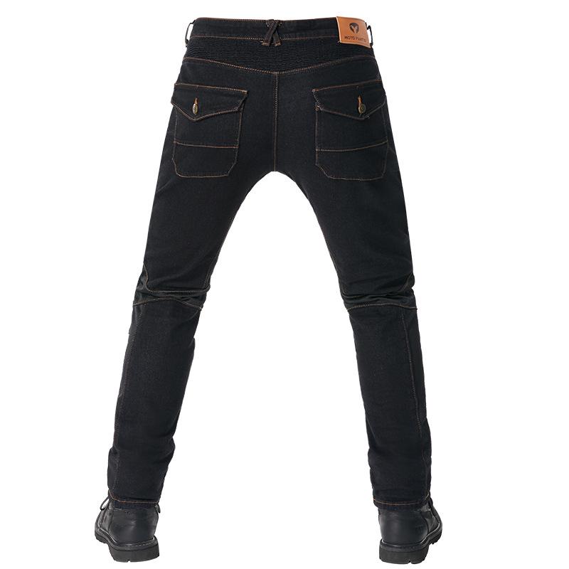 All-Season Motorcycle Riding Jeans with Protective Pads PK-719