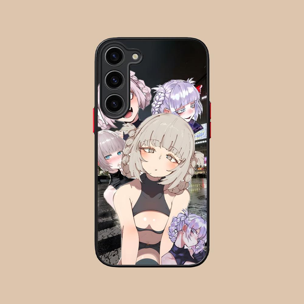 Call Night Nazuna Silicone Mobile Phone Case for Samsung Galaxy S26 S25 S24 S23 S22 S21 Plus FE Ultra Colorful Cover