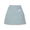 Li Ning ANB Collaboration Solid Color Mid Waist Versatile Breathable Casual Skirt Women Skirts Lead-Gray-Green ASKV260-3