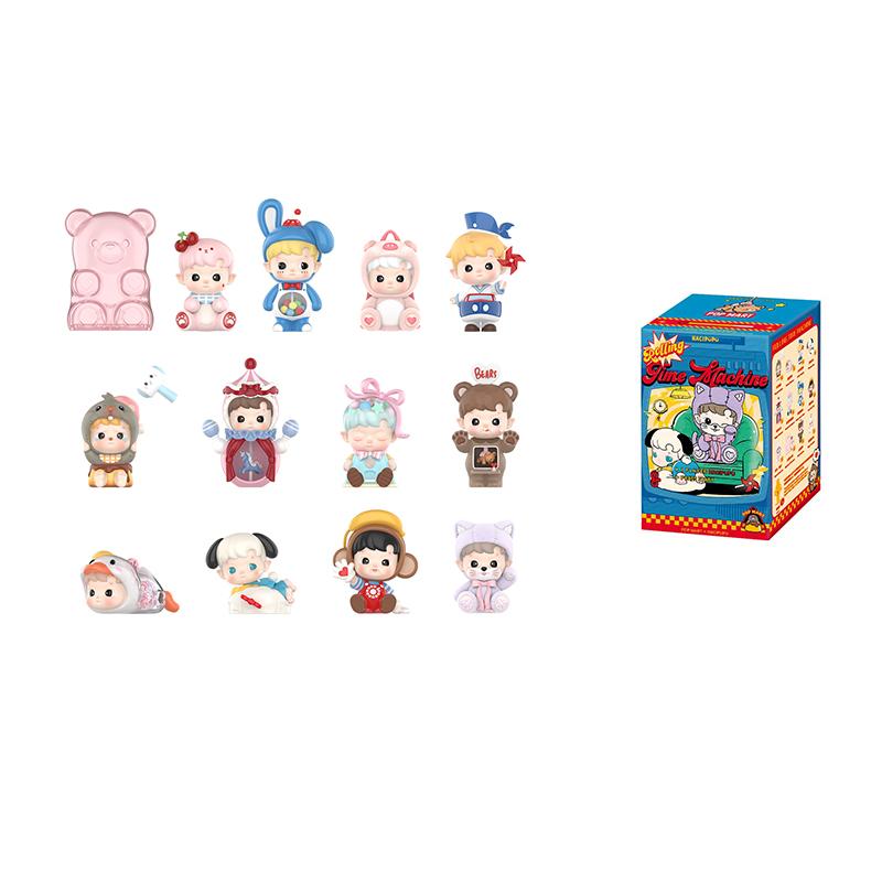 

POP MART Hacipupu Rolling Time Machine Series Whack No Mole Figure, Single Mystery Box