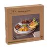 Round Snack Tray Set