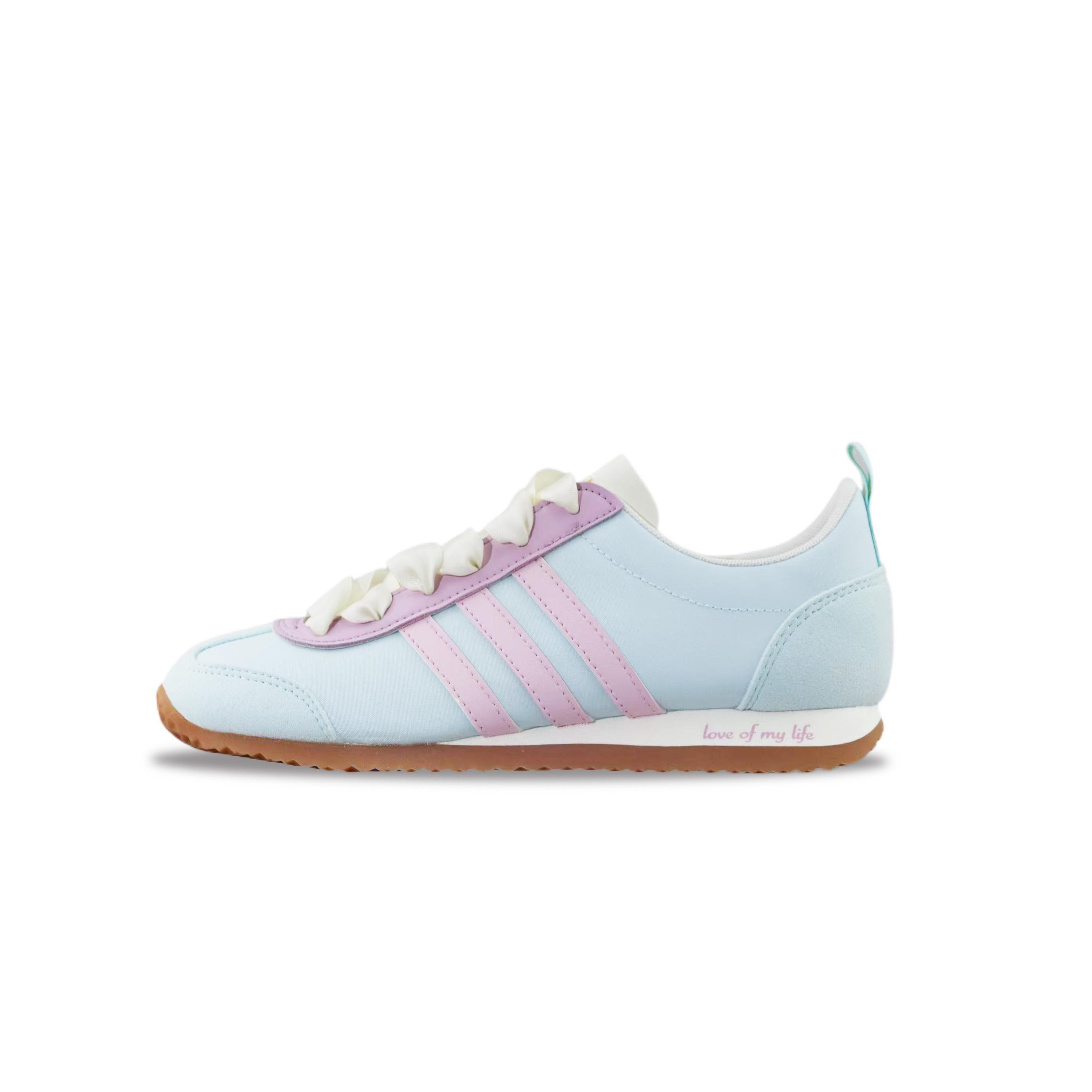 Adidas VS JOG 2.0 Low top Casual Shoes Unisex Light Blue JI2434(Team129-) 39⅓