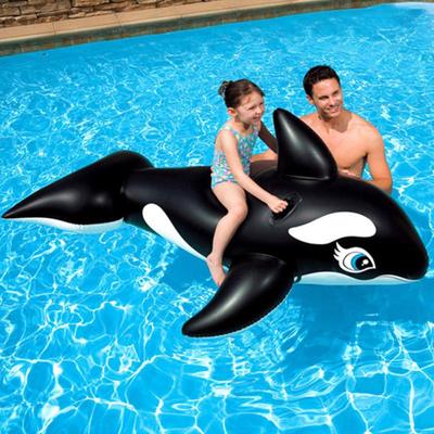 Inflatable Swimming Floats With 2 Handles Air Bed Mattress Seat Surfing Raft Summer Pool Float