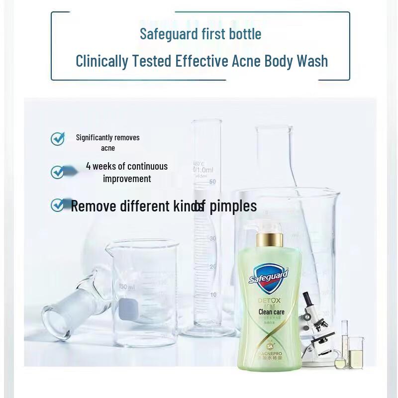 Safeguard Weißer Tee Aknebekämpfendes Duschgel