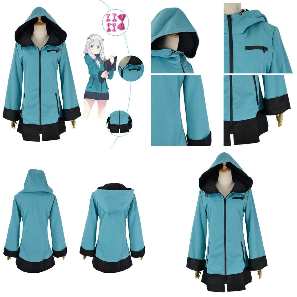 Comfortable Eromanga Sensei Izumi Sagiri Zipper Hoodie Costume For Parties And Carnivals