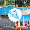 Swimming Pool Plastic Leaf Skimmer Leaf Cleaning Net Pools Accessory For Pond Fountain