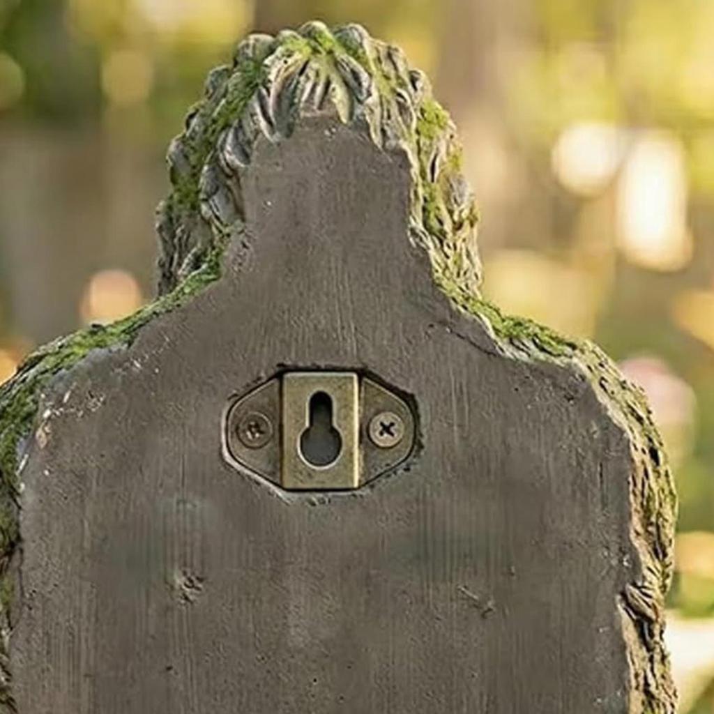 Comedouro de Pássaros Escultura de Jardim Comedouro de Pássaros Decoração de Arte para Quintal Estação de Alimentação para Pássaros Selvagens para Jardim Externo Quintal Pátio Quintal