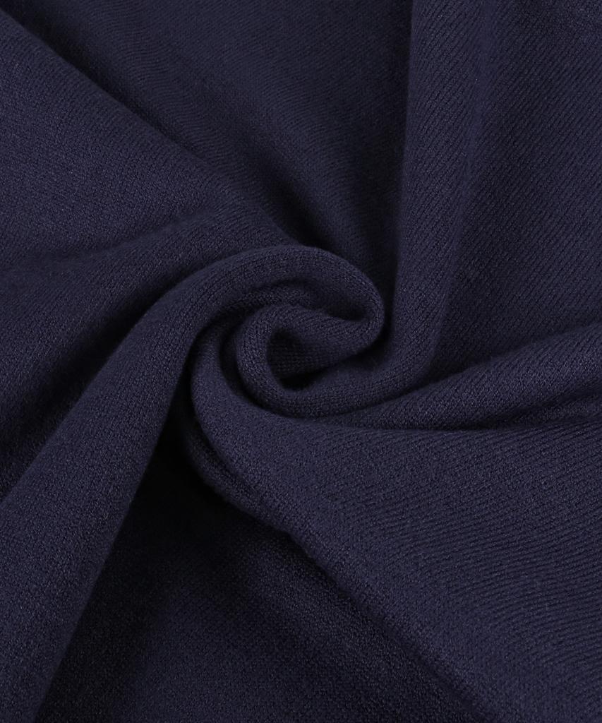 NODU Signature Flower Soft Knit [Navy]