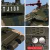 1:32 Type 99 Main Battle Tank Alloy Model Diecast Car Toy Sound Light Pull Back Metal Body Rubber Track Vehice Simulation Models