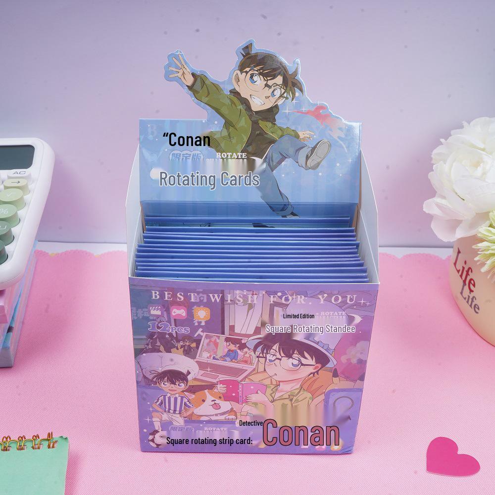 Zhao Lusi Cartoon Rotating Stand: Cute Anime Student Desktop Ornament
