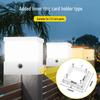 Solar Pillar Light with 3-Color Temperature