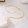 Lines Curved Shape Wrapped Ankle Chain S-shaped Foot Chain Anklets Bracelets  Women Beach Jewelry
