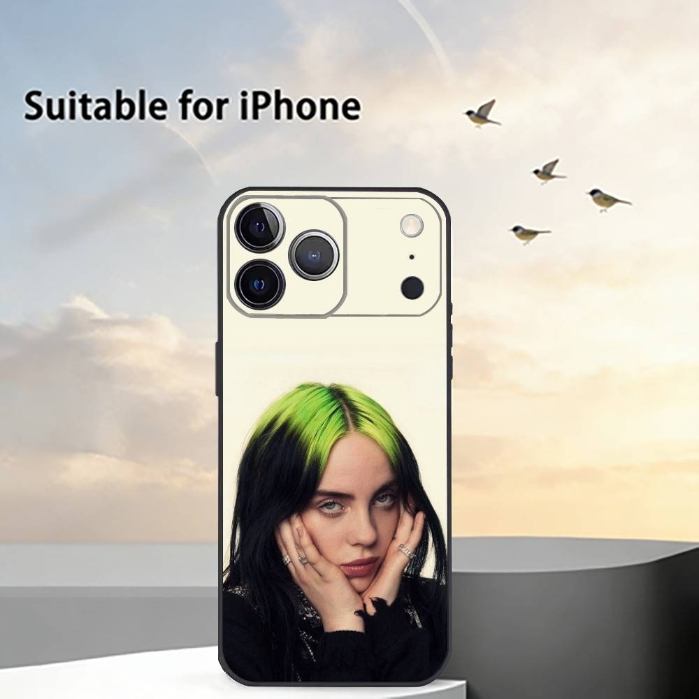 Singer C-BillieS Album Phone Case Silicone Soft For IPhone 17 16 15 14 13 12 11 X XR Plus Pro Max Plus