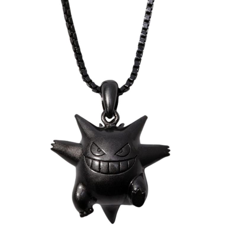Pokemon Necklace Pendant Jewelry Accessories Cartoon Anime Teenage Couple Fashion Atmosphere Trend High-end Decoration Gifts