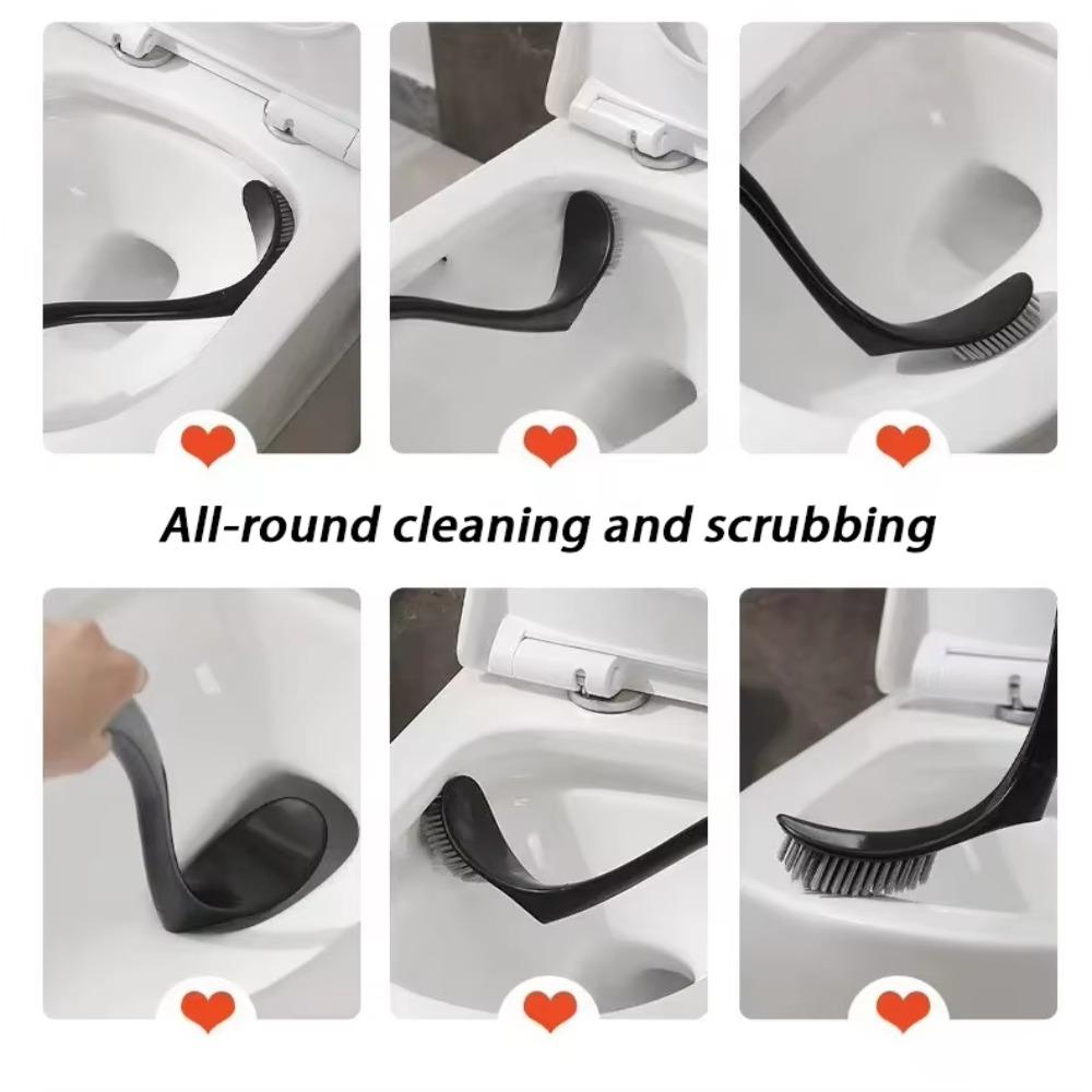 Swan Shape Toilet Plunger Cartoon Toilet Cleaning Brush Durable Toilet Brush Holder  Cleaning
