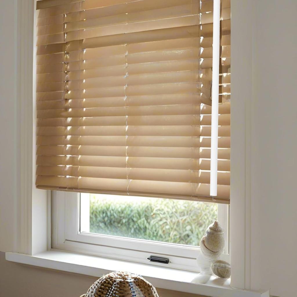 46 Inch Long Blind Wand Replacement with 5 Hook, 1 Pcs White Blind Sticks to Open Blinds, Vertical Blind Rod Replacement Parts, Curtain Opener Stick,