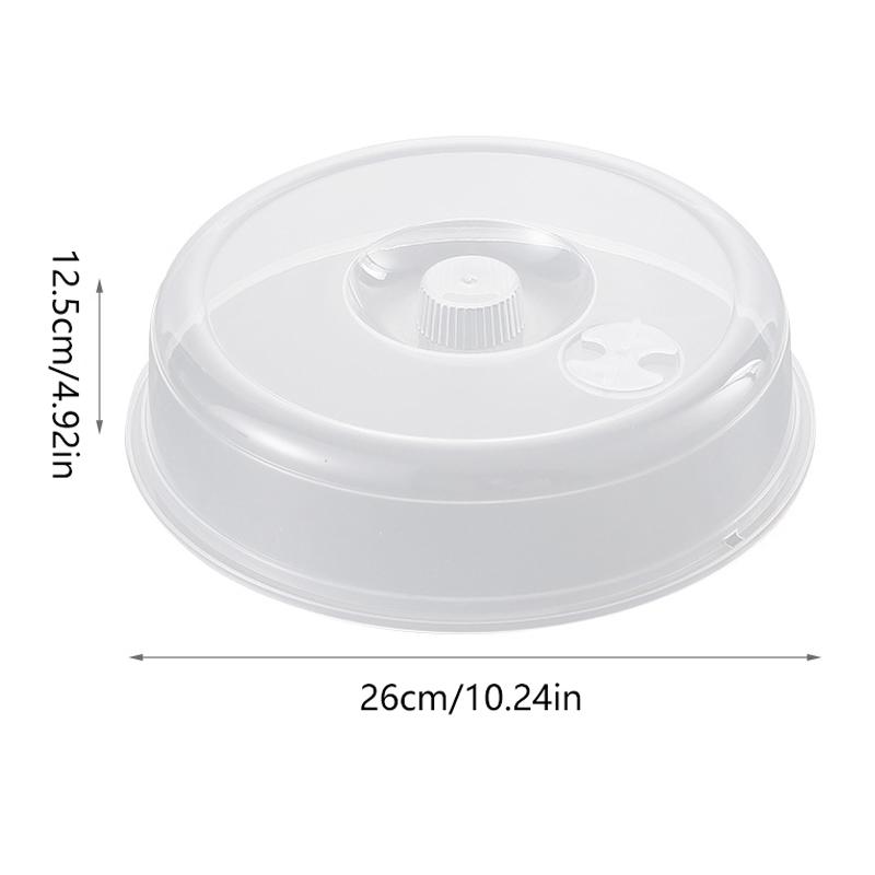 Anti Splatter Heating Sealing Cover Lid With Steam Vents Fresh-Keeping Plate Bowl Cover Stackable Microwave Splatter Cover