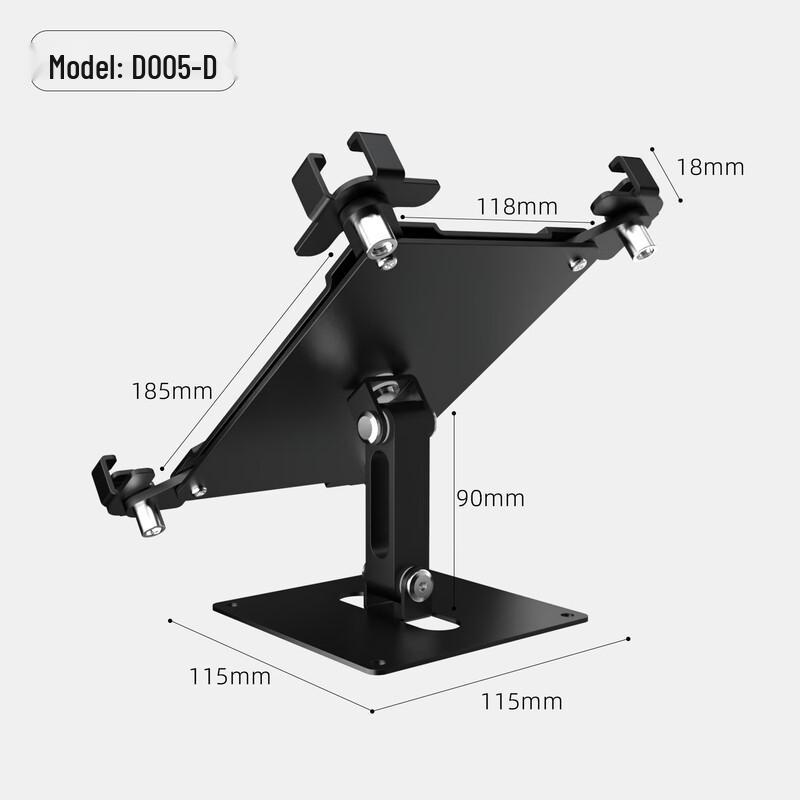 

OLOEY Wall-Mounted Adjustable Tablet & Monitor Stand