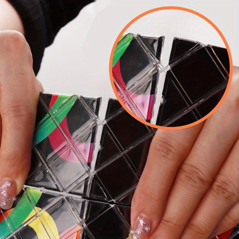 1 шт. Twisty Cubo Magician Professional Cube Classic Toys Cube Puzzle 8 панелей Складные — фото 5