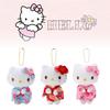 Keychain Plush Kimono Pendant Bag Decoration Tourist Gift Souvenir