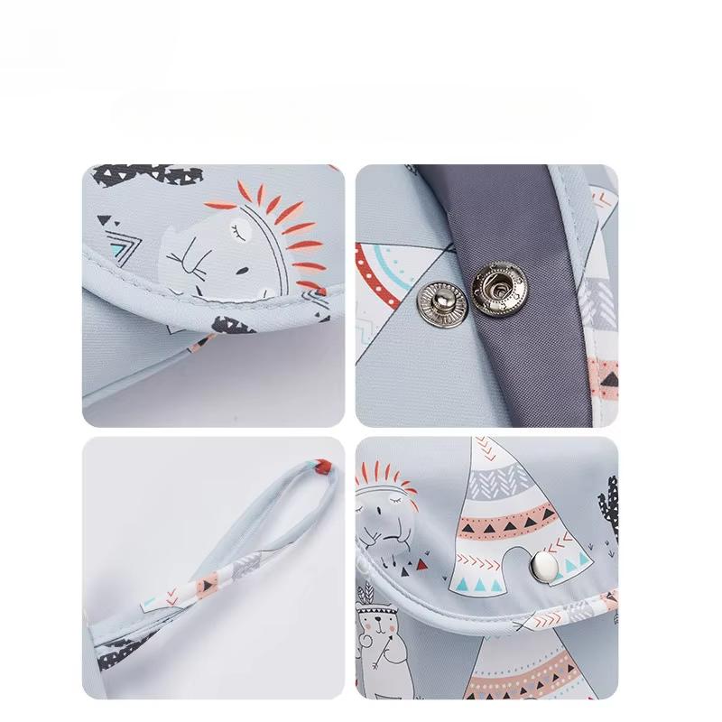 Waterproof Reusable Baby Diaper Bag Mommy Storage Organizer Travel Diaper Backpack for Baby Changing Bag Baby Care Accessories